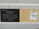 三津屋城跡推定地の案内板