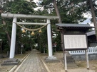 榊神社鳥居と本殿…