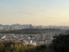 山頂付近から姫路城の眺め…