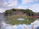 茶臼山と河底池…