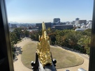 岡山城の金鯱瓦…