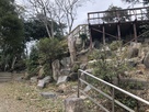 神崎神社より階段を登る…