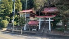 登城口の白鳥神社…