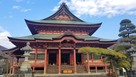 甲斐善光寺の本堂（重要文化財）