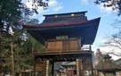 恵林寺の四脚門（国の重要文化財）…