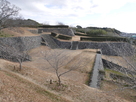 横須賀城といえば。川原石の石垣。…