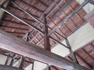 菱の門二階（中室）の天井…