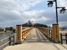 城内橋から唐津城…