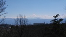 大手門跡から見る富士山…
