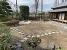 家老詰所の庭園…