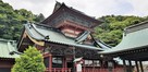 静岡浅間神社の大拝殿（国の重要文化財）…