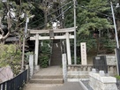 熊野神社鳥居(善慶寺の奥)