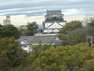 ホテルから見える岡崎城…