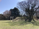 城山神社の建つ本丸跡…