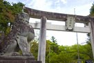 武田神社南側入り口鳥居…