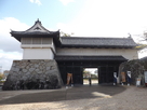 佐賀城・鯱の門と続櫓…