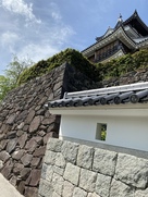 福知山城の石垣…