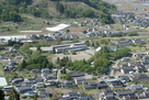 田口城遠望台からの全景…