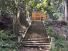 八王子神社への階段…