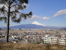 主郭から見た富士山…