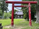 三の丸跡の八幡神社…