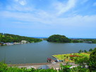 北からの眺望（北潟湖・日本海）