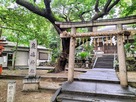城跡の厳島神社…