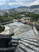 天守から埋橋方面の眺め…