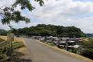 遠景(鳥羽山城側から)…