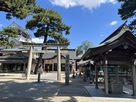 本丸跡に建つ龍城神社…