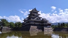 夏の日の松本城…