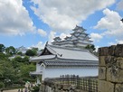 菱の門と姫路城…