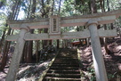 茶臼山城 道中の紅梅彦姫神社…