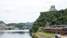 犬山城と木曽川…
