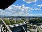 高欄から名古屋方面の眺望…