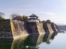 大阪城 二の丸 六番櫓と石垣…
