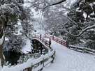 真冬の高岡城
