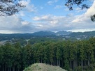 宇田松山城跡からの眺望…