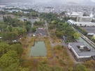 静岡県庁最上階から見た駿府城…