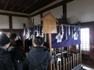 天守閣内の刑部（おさかべ）神社…