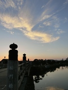 桜門橋の夕景