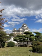 西の丸から見た連立天守…