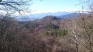 五本松城と浅間山…