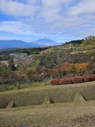 山中城から見る富士山…