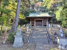 赤城神社と標柱…