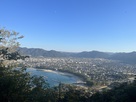辰巳櫓跡から見た萩城下と菊ヶ浜…