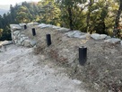 土塀の控柱跡