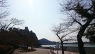 木曽川と犬山城…
