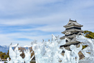 松本城　氷の彫刻フェスティバル…