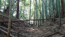 神社裏の空堀